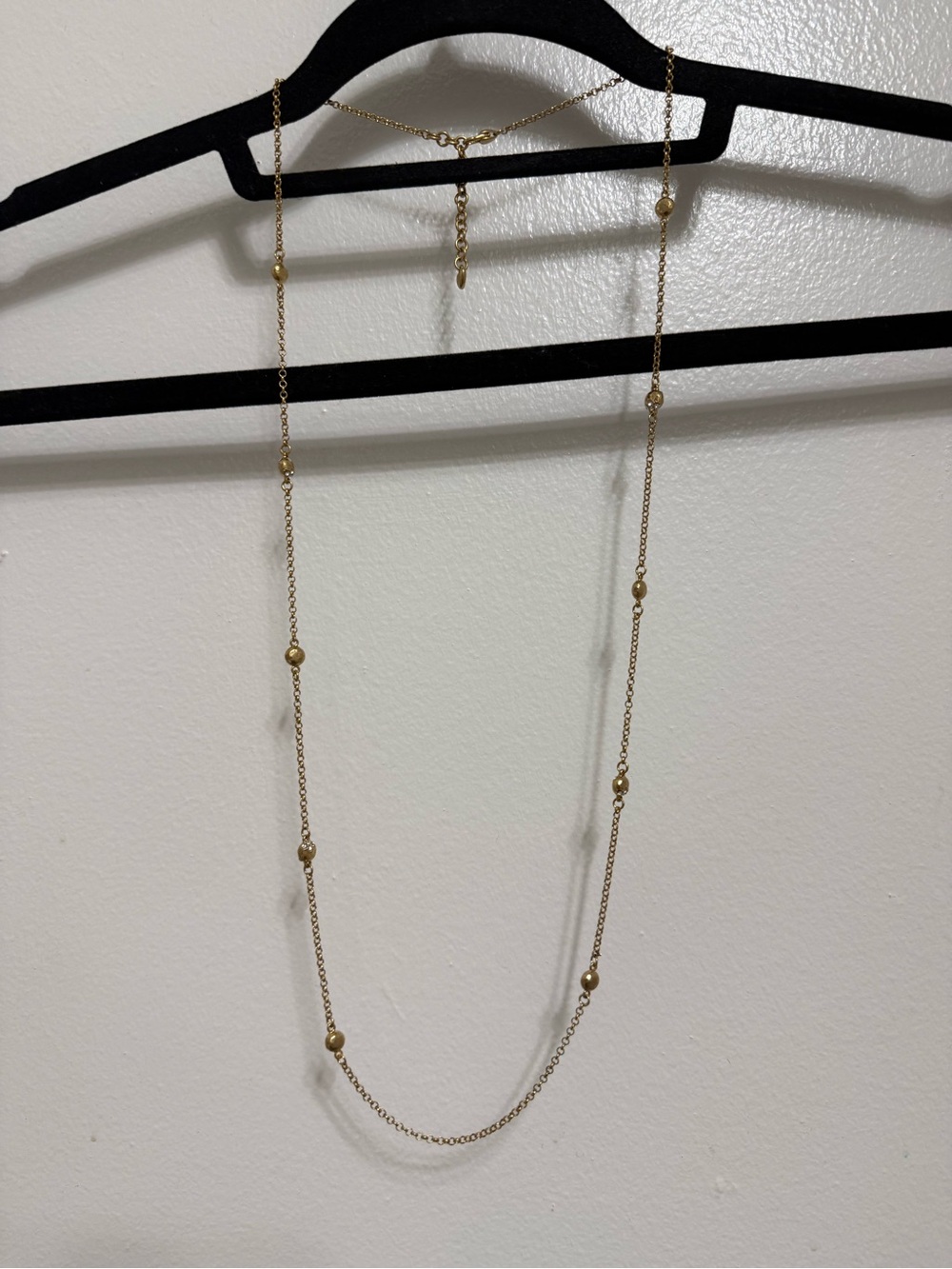 Brighton jewelry Bilboa hammered gold tone swarovski crystal necklace